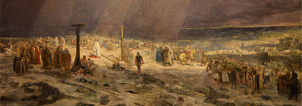 Jan Styka: Esquisse pour le panorama Golgotha. 1896. Détail.